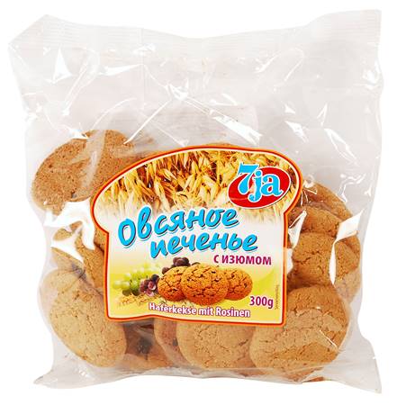 Oatmeal Cookies with Raisins, 300 g