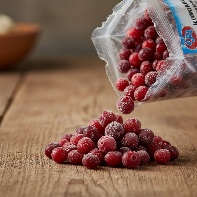 Frozen Wild Cranberries, 450 g