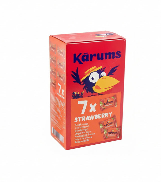 Karums Strawberry Quark Bars, 7 pcs (315 g)