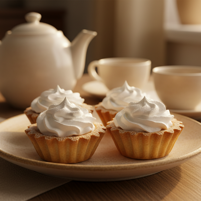 Basket Cake with Meringue Cream, 4 pcs