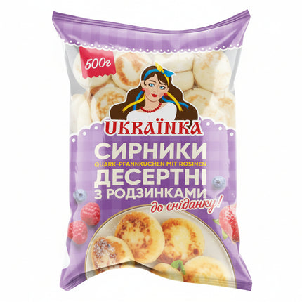 Cottage Cheese "Syrniki" with Raisins, 500g