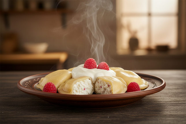 Sweet Cottage Cheese Vareniki, 500 g