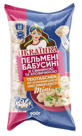 "Ukrainka" MINI Pelmeni pork/beef, 900g