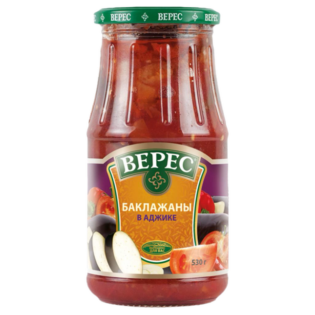 Eggplant in Adjika, 500g.