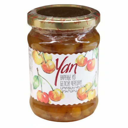 White Sweet Cherry Jam, 300 g