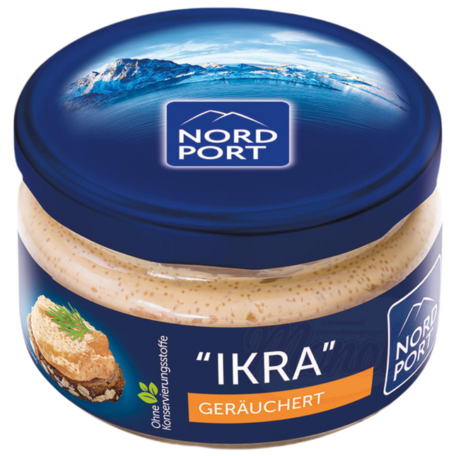 Spread CAVIAR with smoked capelin roe and herring roe, 165 g