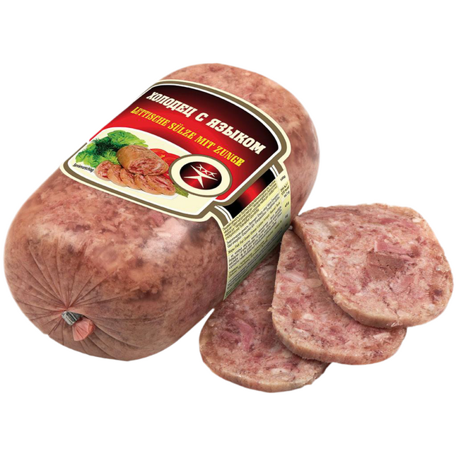Latvian jelly with tongue, 415 g