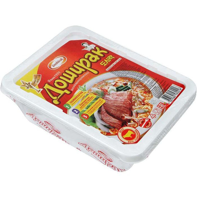 Doshirak Noodles/tray/beef, 90g