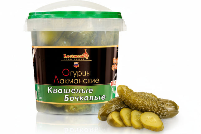 Маринованные ферментированные огурцы, 1100 мл