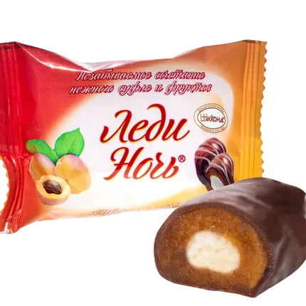 “Lady Night” Dried Apricot Chocolates, 300 g