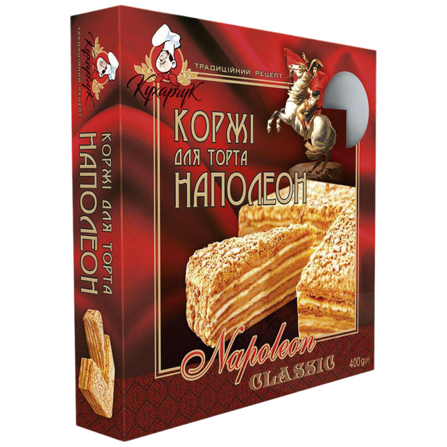 Couches de gâteau Napoléon, 400g