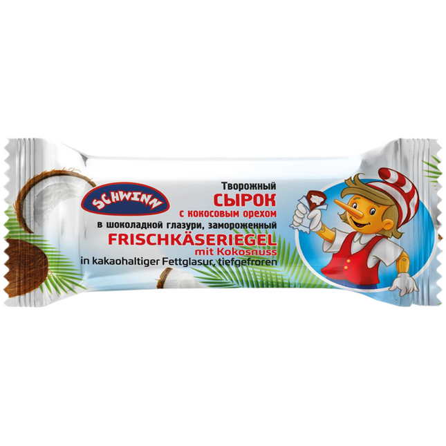 Cream cheese bars with coconut