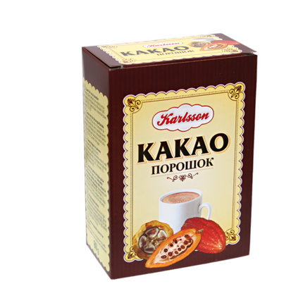 Какао-порошок без жира, 80 г