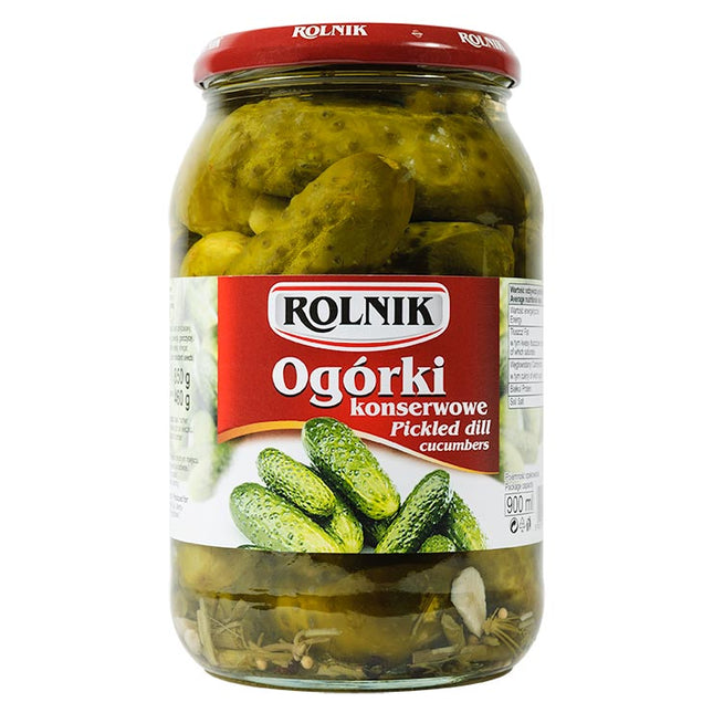 Cucumbers "Rolnik", 900 ml