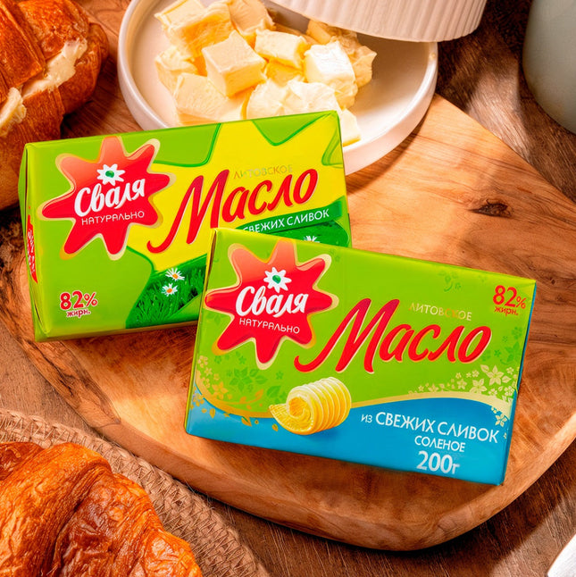 <tc>Cливочное масло 82%, 200 г.</tc>