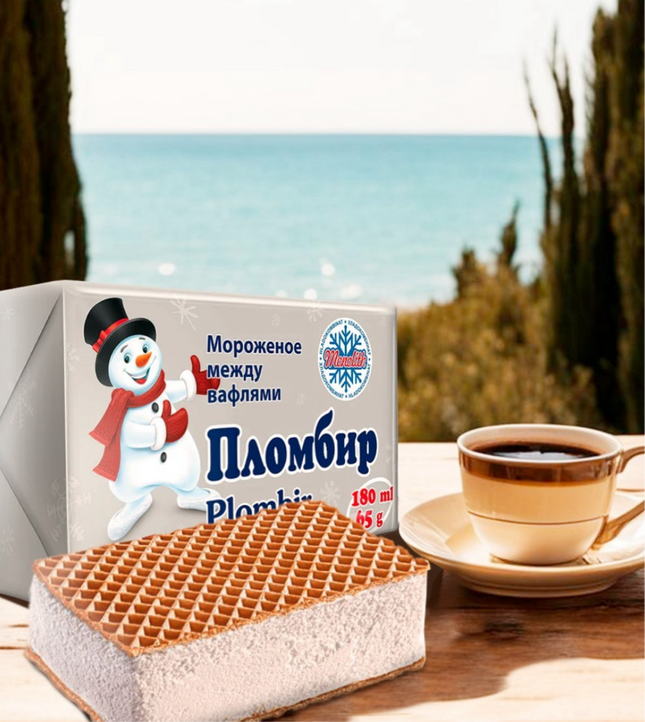 Ice cream "Briket", 400 ml