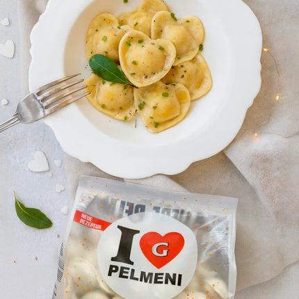 Dumplings with chicken & beef, 1 kg