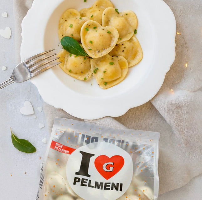 Dumplings with chicken & beef, 1 kg