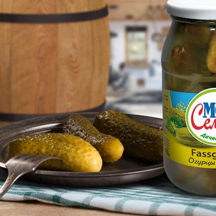 "MOJA SEMJA" pickled cucumbers, 860 g