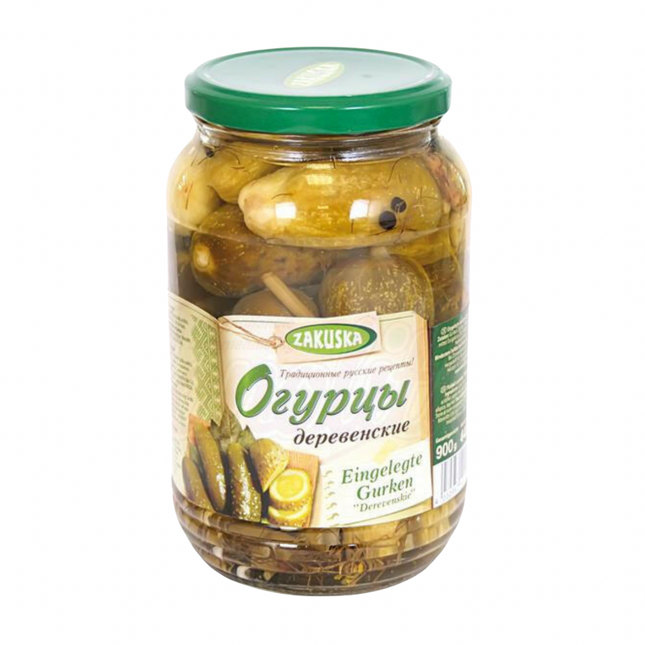 Concombre mariné "Derevenskie", 880g