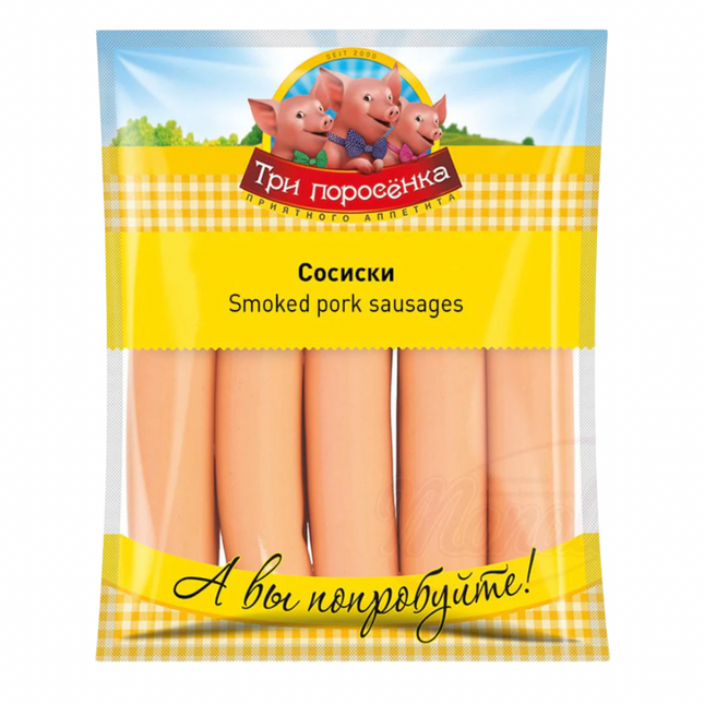 <tc>Сосиски, 450 г</tc>