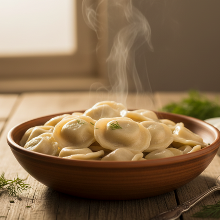 Siberian Dumplings (Pork & Beef), 1.5 kg