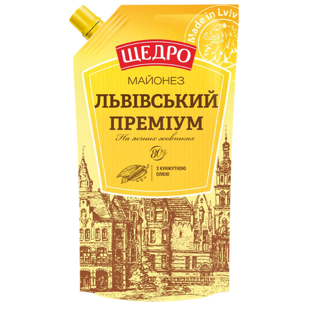 Mayonnaise, 80%, 318 ml