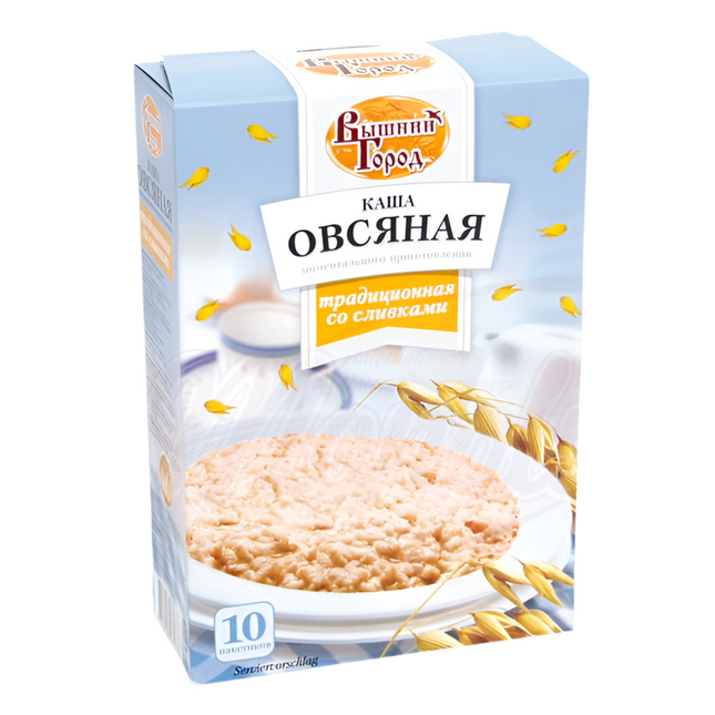 Oatmeal porridge with cream, 410 g