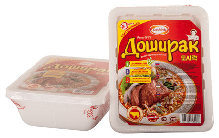 Doshirak Noodles/tray/beef, 90g