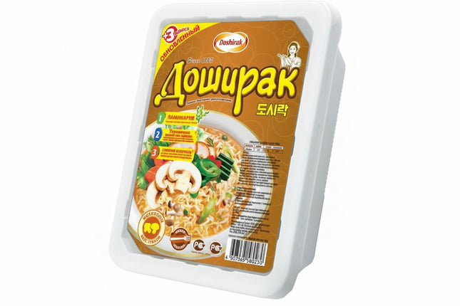 Doshirak Instant Noodles Mushroom, 90 g