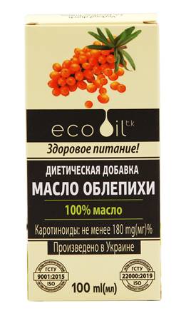 Sea buckthorn oil, 100ml