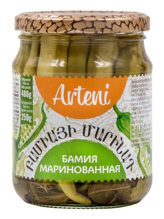 Okra Pickled,  480g