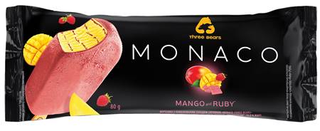 Ice cream mango/strawberry, 75g