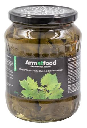 Pickled grape leaves, 680g