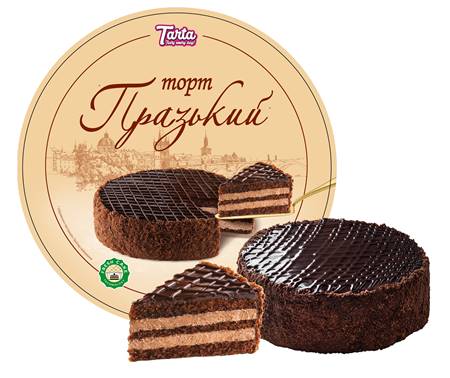 Prague Chocolate Sponge Cake, 850 g