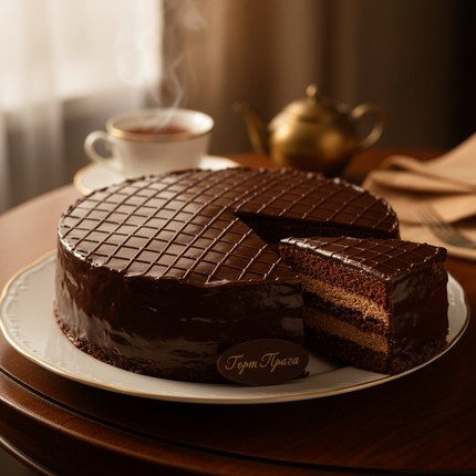 Prague Chocolate Sponge Cake, 850 g