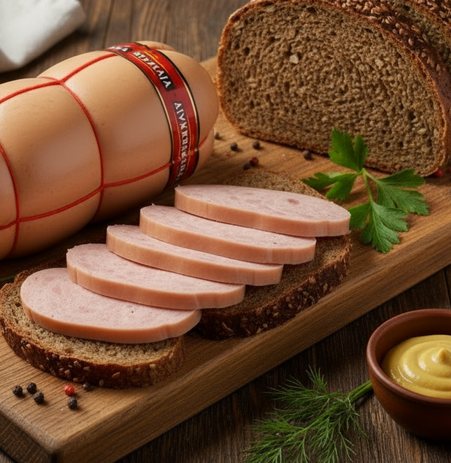 Boiling sausage "Rublevskaya", 900 g