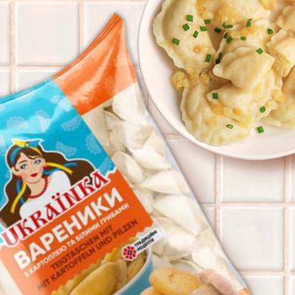 Vareniki potato and white mushrooms, 500g