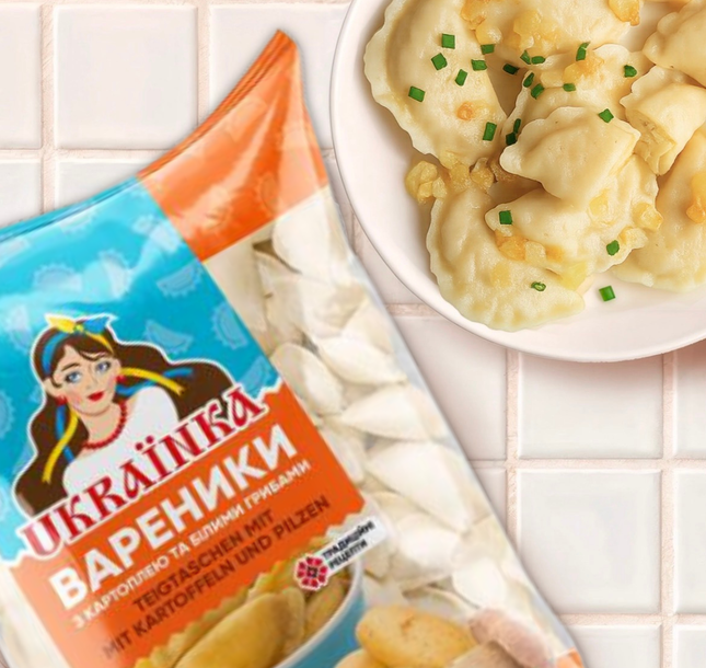 Vareniki potato and white mushrooms, 500g