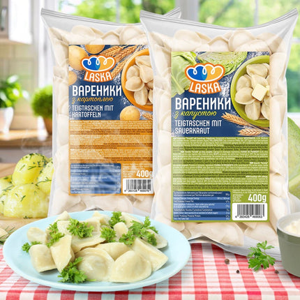 Vareniki with cabbage, 400g