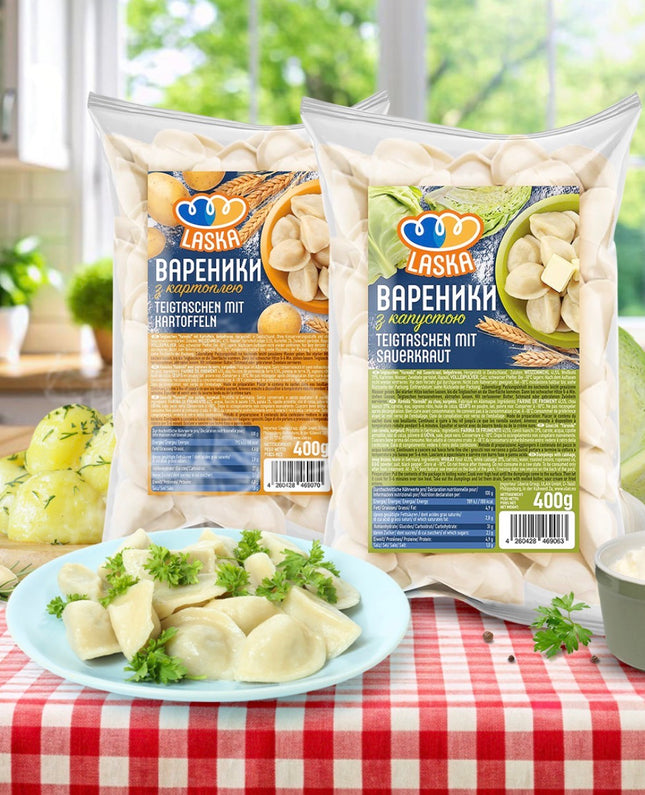 Vareniki with cabbage, 400g