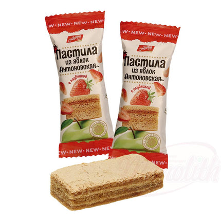 Pastille de Pomme "Antonovskaya" avec des Fraises, 30g