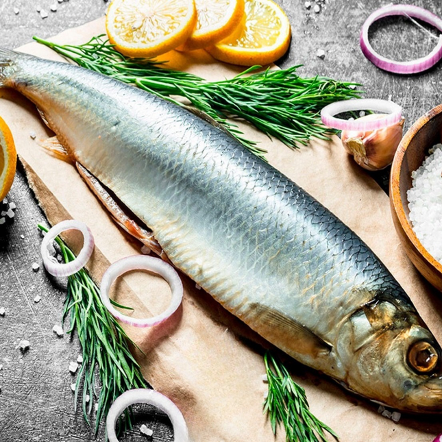 Herring salted, 1 peices