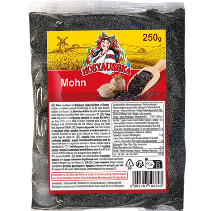 Poppy seeds, 250 g