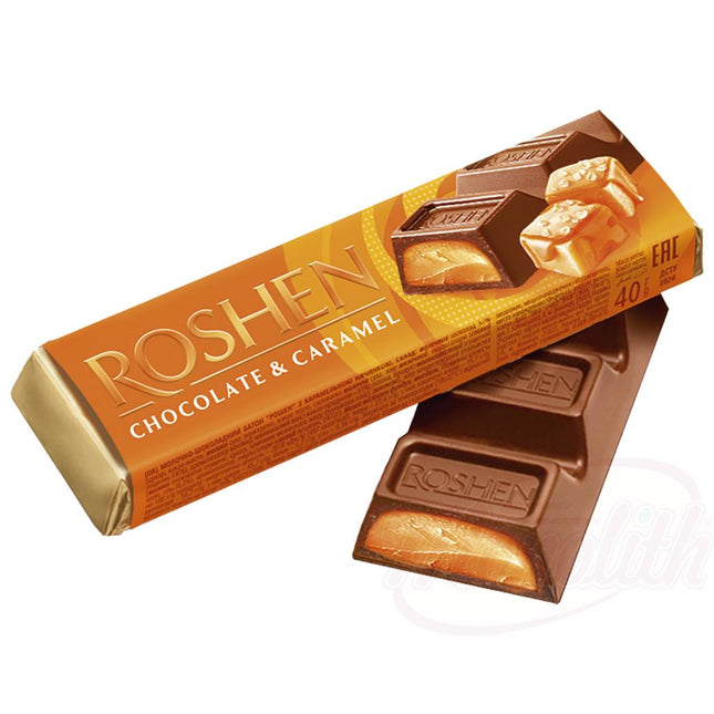 "Batonchik" Milk chocolate bar with caramel filling