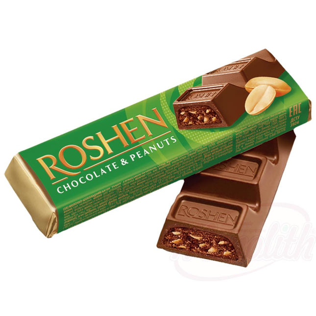 "Batonchik" Milk chocolate bar with peanut cream filling