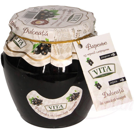 Blackcurrant jam TM "Vita", 670g