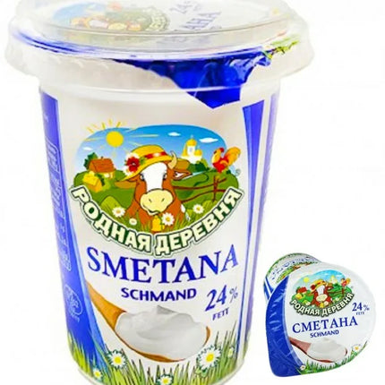 Sour Cream 24%, 375g