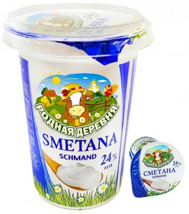 Sour Cream 24%, 375g