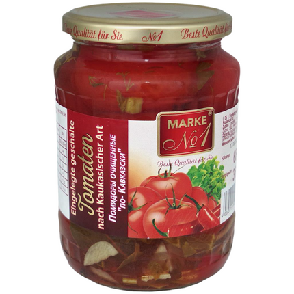 Caucasian-Style Peeled Tomatoes, 720g